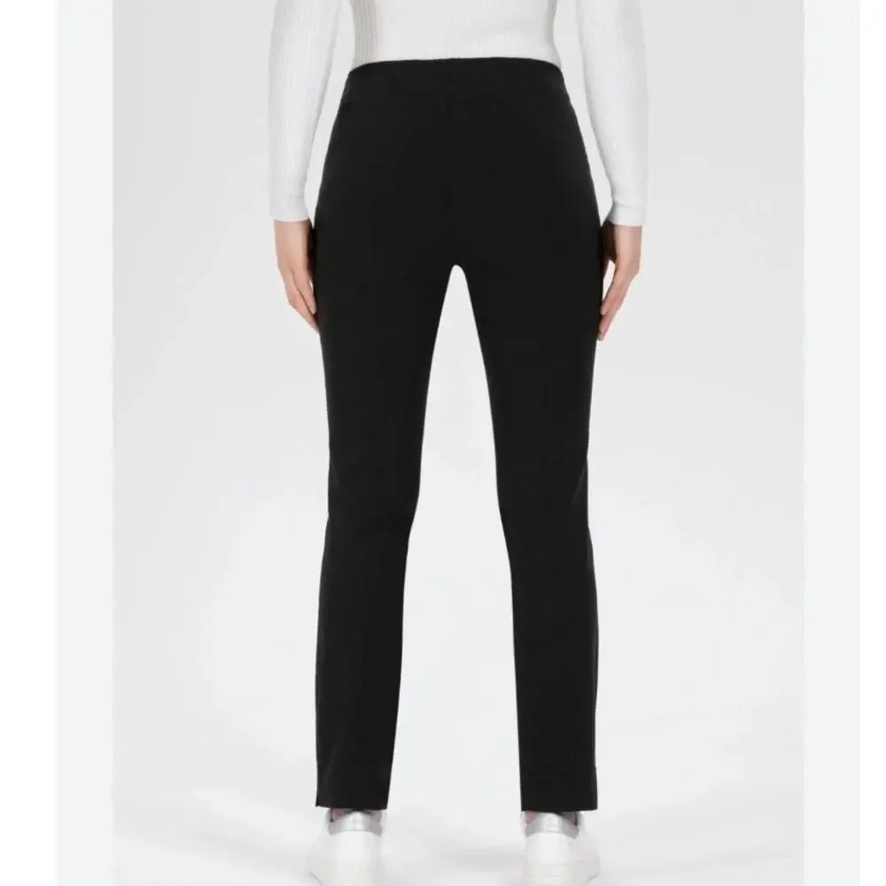 Stehmann Minimalist  Ina 740 in Black The Perfect Pull On Trouser Pants 29″ Leg - Picture 3 of 15